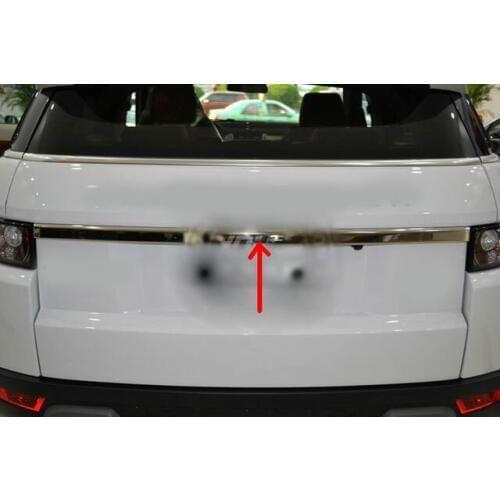 New car styling Rear trim TRUNK LID STRIP TRIM for RG Rover Evoque 2012
