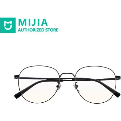 New Xiaomi Mijia Anti-Blue Glasses Blue Light Blocking Rate 80% HD Nylon Lens Anti-Fouling Wear-Resista Not Tired And Fade Retro