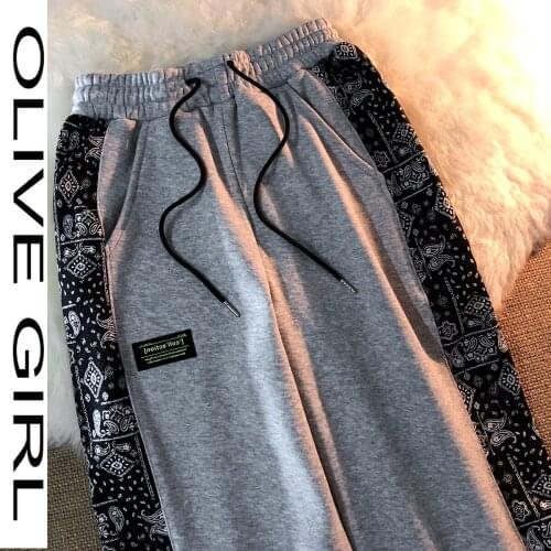 Olive Girl Women's Trousers Harem Pants