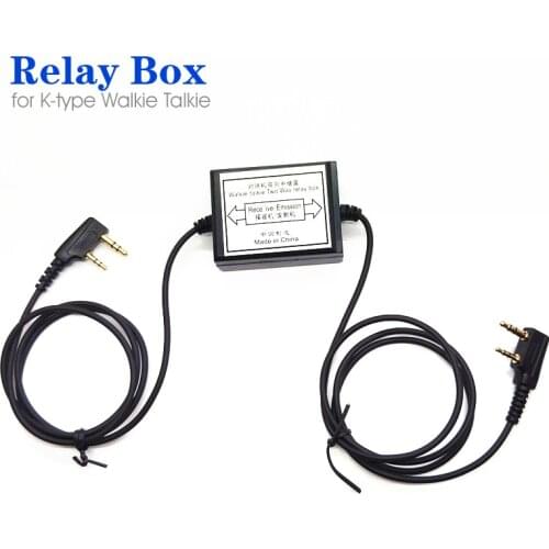 RPT-2K Walkie Talkie Two Wav Relay Box For Kenwood Baofeng Wouxun Puxing Handheld Two Way Radio Repeater With K Port