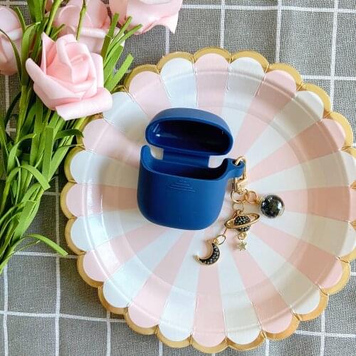 Cute Diamond Moon Case for JBL TUNE 225TWS True Wireless Bluetooth Earphones Case for JBL TUNE 220TWS Headphone Silicone Case