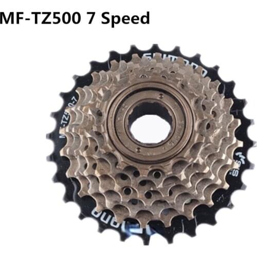 Bicycles Freewheel, MF-TZ500 / TZ21 7 Speed Cassette Freewheel 14-28T for MTB Road Cycling Bike Update from TZ21
