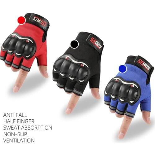 Half Finger Cycling Gloves Gel Mountain Bike Gloves Sports Full Finger Motorcycle Bike Gloves Men Women Tactical Gloves