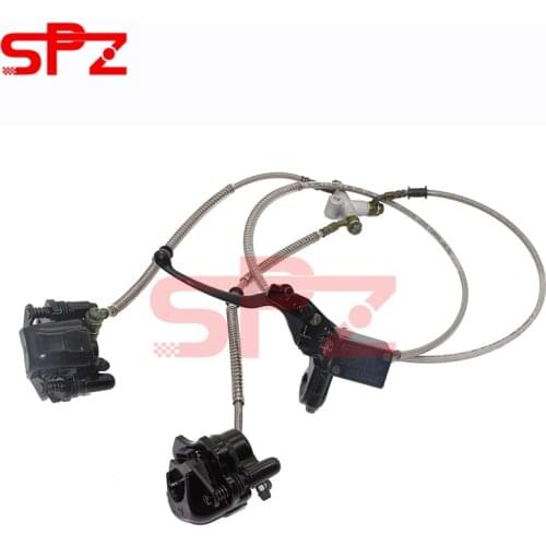 Rear Brake Assembly one with two disc brake pump for 150cc kart ATV Quad accessories