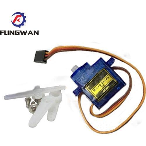 1 Piece Mini Micro Servo SG90 9g for RC for RC 250 450 Helicopter Airplane Car Boat