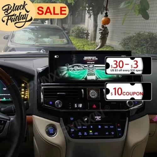 128G Android 10 PX6 DSP for Toyota LC300 2016 -2020 DVD GPS Car Navigation Car Radio Video Stereo Multifunction CarPlay Host