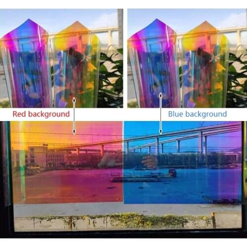 13MC 30x100cm Aurora AB Effect Reflective Mirror Paper Jewelry Making Tool DIY Epoxy Resin Mold Findings Fillings