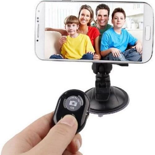 2 pcs/lot Smart Bluetooth Self-Timer Shutter Release Camera Remote Controller for iPhone for Samsung s5 s4 HTC Sony Z2 iOS