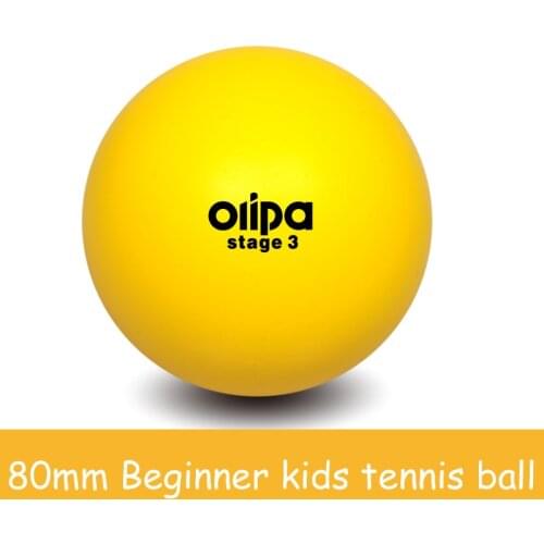 80mm Beginner Kids Child Young Sponge Soft Safety Safe Tennis Balls