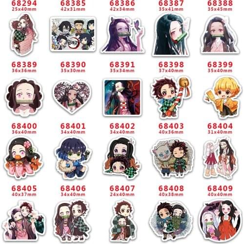 Free shipping 30 pcs cartoon character Kimetsu no yaiba planar resin PR 68294