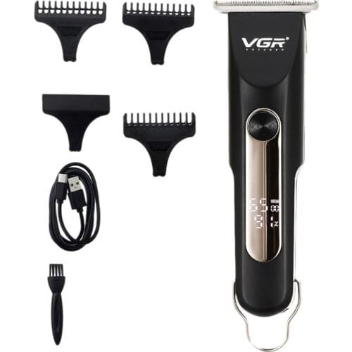 EAS-VGR V-120 Cordless Electric Hair Clipper Precision Blade Hair Trimer for Men USB Charging Barbershop Hair Clipper