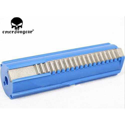 Emersongear Lengthen Blue Fibre Reinforced Full Steel 19Teeth Piston For Airsoft L85 PSG-1 SR25 Gearbox Ver AEG Gun Accessories