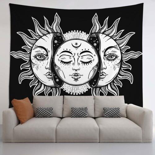 Indian Mandala Tapestry Wall Hanging Sandy Beach Throw Rug Blanket Camping Tent Travel Mattress Bohemian Sleeping Pad Tapestries