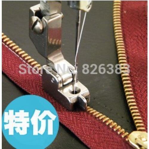 1 presser foot for industrial sewing machine spare part , JUKI DDL-5550,8700, 555 INVISIBLE ZIPPER FEET WITH CENTER GUIDE