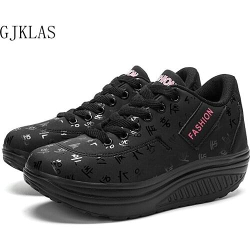 Large Size Leather Casual Shoes Women Chunky Sneakers Fashion Woman Vulcanize Shoes Platform Sneakers Leather zapatos femenino