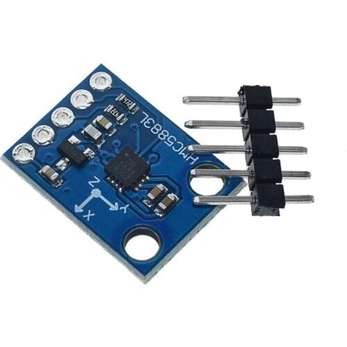 2021 New GY-273 HMC5883L Triple Axis Compass Magnetometer Sensor Module Field Board 3-5V