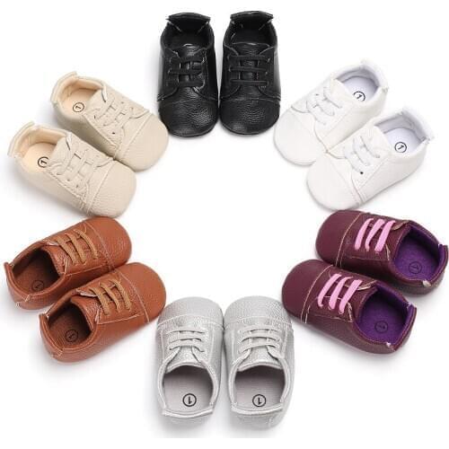 Solid color spring and autumn fashion baby infant child girl boy soft sole sports shoes baby toddler shoes