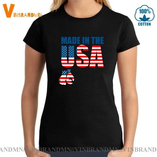 Made in the USA T shirt Rocky American Flag Design with Boxing Gloves T-shirt Make America Great Again Retro Balboa summer shirt