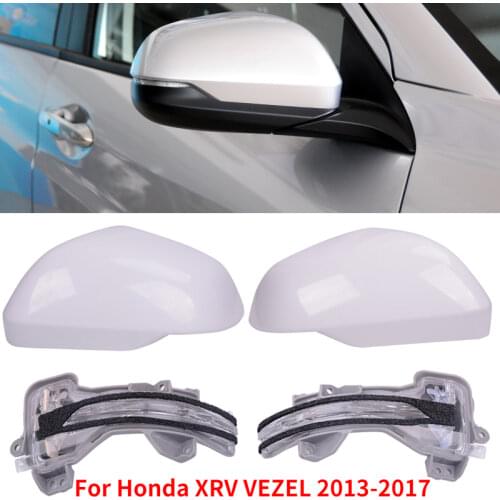CAPQX 4PCS rearview mirror LED turn signal &side mirror cover cap 34300-T0A-H01 For XRV VEZEL 2013-2017 RU6 RU3 RU1