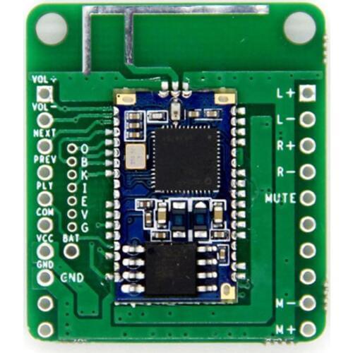 Taidacent Diy QCC3003 Aptx Wireless Audio Receiver Bluetooth-compatible 5.0 Amplifer 5W BLE Amplifier Board for Home Stereo