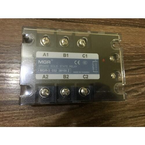 Mager MGR-3 032 38100 Z 100A three-phase solid state relay DC-AC control 3-32VDC