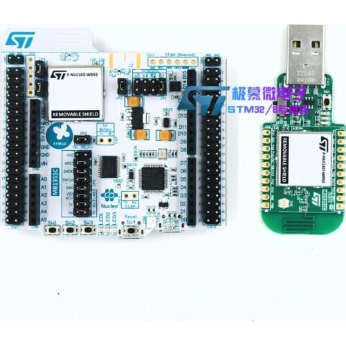 P-NUCLEO-WB55 STM32WB55 CGU6 RGV6 USB Doggie development tools / board