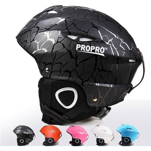 Popular Multi-Color Adult Children Men and Women ABS Shell EPS Liner Ski Warm Helmet For Outdoor Sports Protective Gears