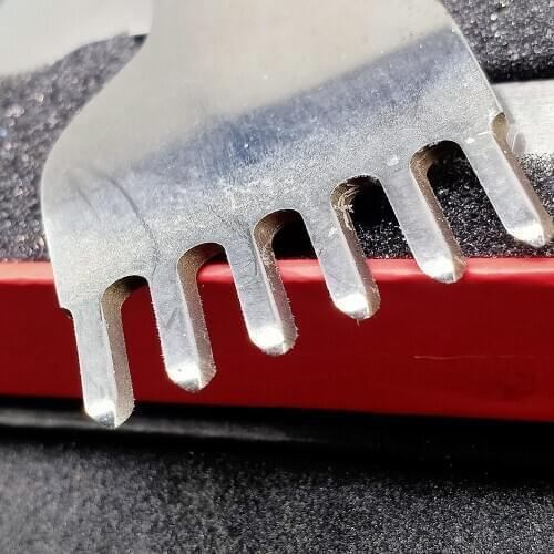 1 2 4 6 10 pitch 3 4 5 6mm Prong Leather Arts,Crafts & Sewing Leather craft Punching Claw Hitting pricking Iron diamond shape
