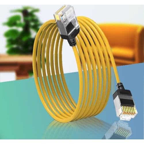 1M/2M/3M/5M/8M Ethernet Cable Ultrafine Cat6 UTP Router Cable Patch Cable Slim RJ45 Computer XPOX Networking LAN Cords 4 colors