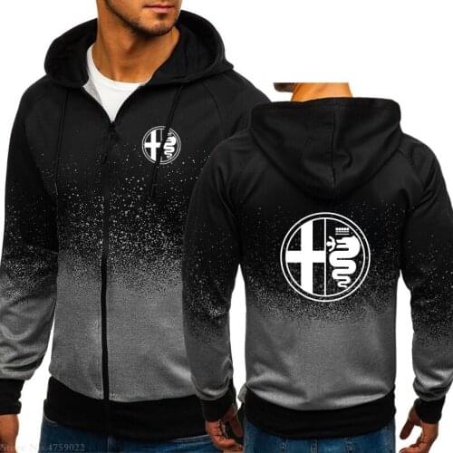 2021 Man hHodie Jackets Zipper Alfa Romeo sweatshirt New Besign for Autumn Winter Coats R