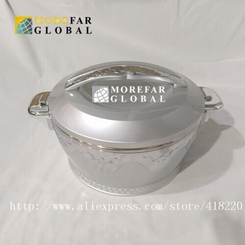 3Pcs/Set 2.3/4.5/6.5L Big Capacity Food Container Lunch Box Thermal Insulation Warmer For Wedding Family Party Good Design