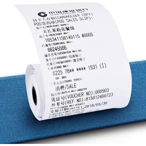 57*30mm Thermal Printing Paper Printable Sticker for Paperang & Peripage Mini Printer Translucent Film Printing Paper