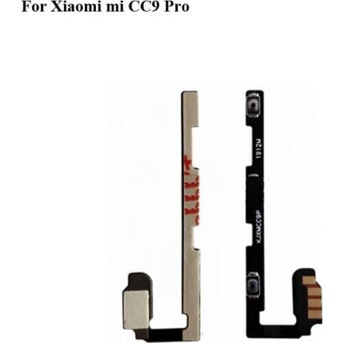 For Xiaomi mi CC9 Pro Power Volume Button Flex Cable For Xiaomi mi CC9Pro Power On Off Volume Up Down Connector Xiao mi CC 9 Pro