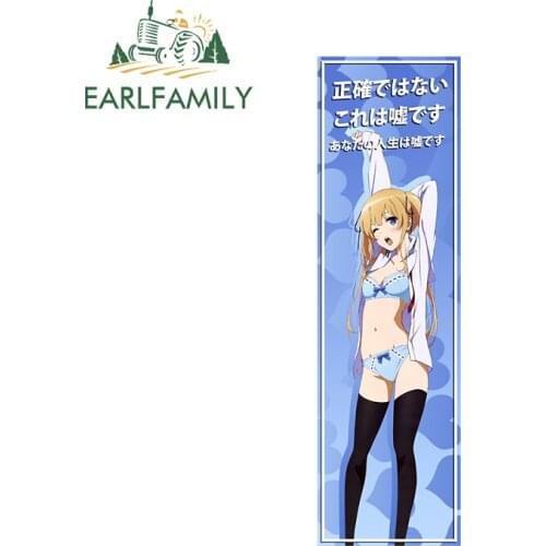 EARLFAMILY 13cm x 4cm for RAILWARS Car Stickers Funny Decal Anime Car Assessoires Motorcycle Windshield Laptop Decoration