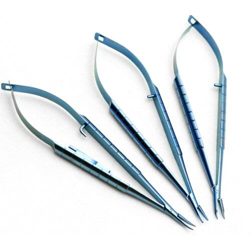 Medical needle holder 10/12cm Cosmetic surgery instruments Titanium alloy The needle clamp