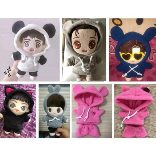 [MYKPOP]Dolls Clothes 2pcs Set for 15cm Dolls(without doll) KPOP Fans Collection SC20051715