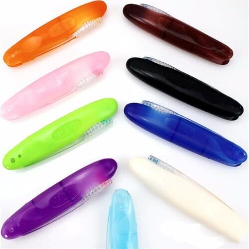 Eco Friendly New Patent FDA Dentista Dientes Dental Lab Oral Fold Colorful Travel Teeth Tooth Brush Brosse A Dent