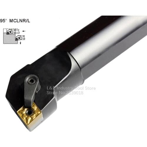 New Good Quality Tool Cutting Edge Angle 95 Internal Turning Tool 40mm S40T-MCLNR12 / S40T-MCLNL12 Inner Bore Toolholder