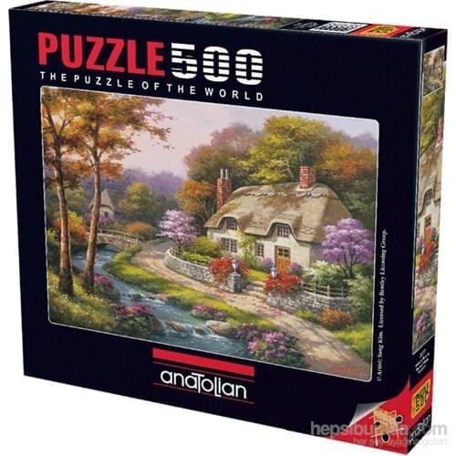 500 pieces Puzzle Anatolian Konakta İlkbahar Spring Cottage For Adult&KidsToy Educational Entertaintment Games Toys Funs Enjoy