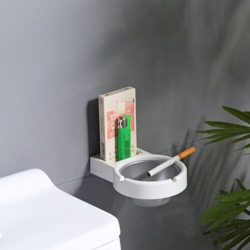 Bathroom For Kitchen ashtray Wall-mounted Modern home smoke Office Convenient smoking Store cigarette butts portable ash tray