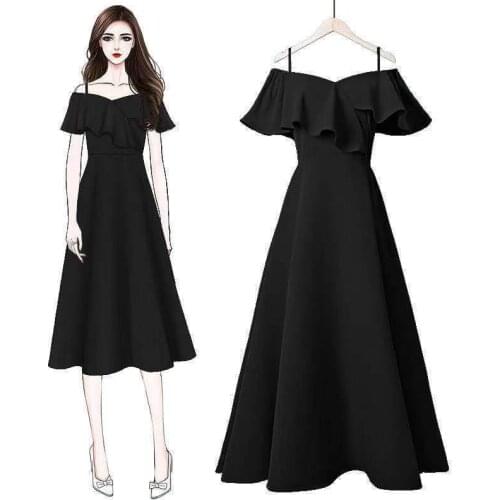 Plus Size Sling Thin Waist Dress Women Satin Cami Sexy Sleeveless Midi Strap Dress For Female Lady Summer Clothing Thin Waist