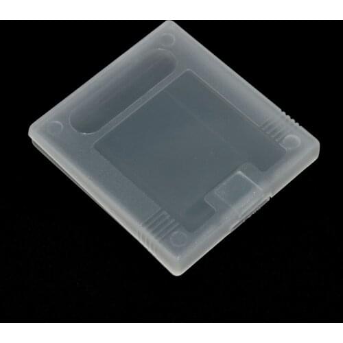 High quality White Plastic Game Card Case Cartridge Cases Boxes Protector for Gameboy Color for GBC