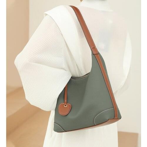 New Genuine Leather Women Tote Bag High Quality Ladies Messenger Bags Luxury Brands Designer Shoulder Bag For Women Bolso Mujer