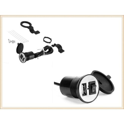 Motorcycle USB mobile phone charger power supply waterproof for HONDA CB190R VT1100 GROM MSX125 Honda XADV 750 X-11