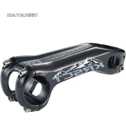 Bicycle Stem CNC Road Trunk Mountain MTB Stem -20 Degree 28.6 * 31.8mm 80/90 /100mm Bicycle Cycling Parts Bicycle Handlebar Stem