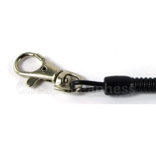 High Quality Over 1.1m SF Black Fish Tool Tether Fly Fishing Lanyard Fishing Ropes Practical Fish Tool