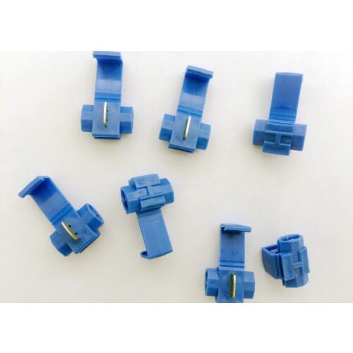 25pcs Scotch Lock Quick Splice 18-14 AWG Wire Connector