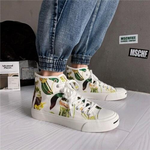 Beiyasi Men's High Top Sneakers
