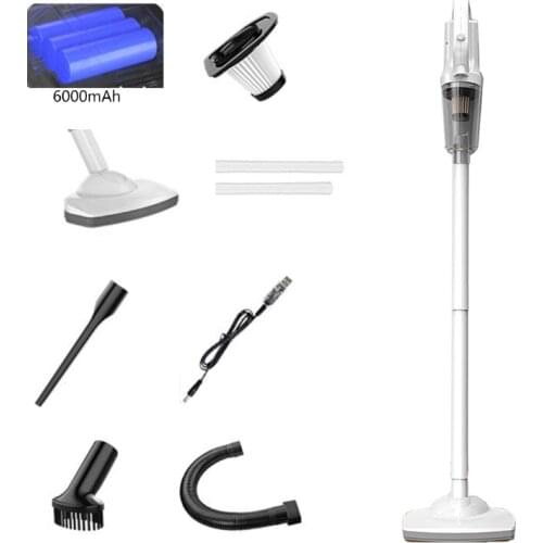 Cordless Car Vacuum Cleaner Portable Handheld Household Auto Multi Use Strong Wind Suction Mini High-power Cleaner