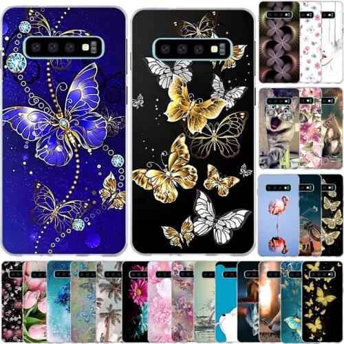 For Samsung Galaxy S10 Plus Case Cover For Samsung S10 Plus Phone Cover Silicone Soft TPU Coque Full 360 Protective Bumper Funda